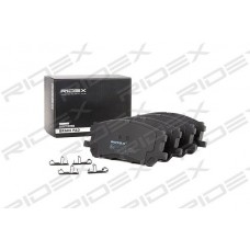 402B0764 RIDEX Комплект гальмівних колодок дисковий гальм