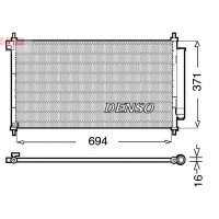 DCN40012 DENSO Конденсатор кондиціонера