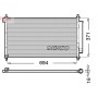 DCN40012 DENSO Конденсатор кондиціонера