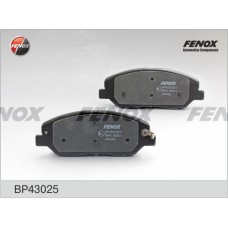 BP43025 FENOX Комплект гальмівних колодок дисковий гальм