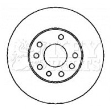 KBD4436 KEY PARTS Гальмівний диск