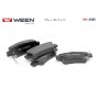 151-2585 WEEN Комплект гальмівних колодок дисковий гальм