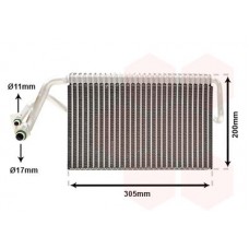 3000V486 VAN WEZEL Випарник кондиціонера