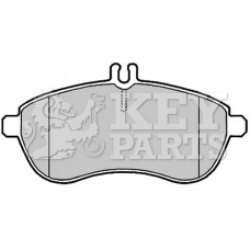 KBP2008 KEY PARTS Комплект гальмівних колодок дисковий гальм