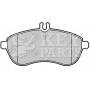 KBP2008 KEY PARTS Комплект гальмівних колодок дисковий гальм