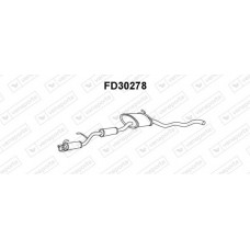FD30278 VENEPORTE Предглушник вихлопних газів