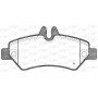 BPA1246.00 OPEN PARTS Комплект гальмівних колодок дисковий гальм