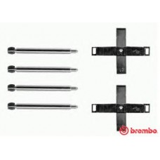 A 02 296 BREMBO Комплектуючі колодки дискового гальма