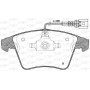 BPA1045.01 OPEN PARTS Комплект гальмівних колодок дисковий гальм