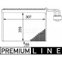 AE 63 000P MAHLE Випарник кондиціонера