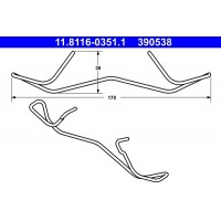 11.8116-0351.1 ATE Пружина, Гальмівний супорт