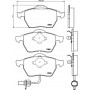8DB 355 008-911 HELLA Комплект гальмівних колодок дисковий гальм