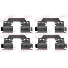 109-1653 QUICK BRAKE Комплектуючі колодки дискового гальма