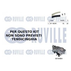 55B0042 RUVILLE Водяний насос комплект зубчастого ременя