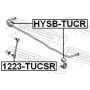 HYSBTUCR FEBEST Опора стабілізатора