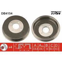 DB4154 TRW Гальмівний барабан