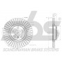18153115115 sbs Гальмівний диск