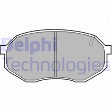 LP630 DELPHI Комплект гальмівних колодок дисковий гальм