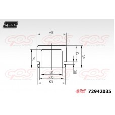 72942035 MAXTECH Поршень корпус скоби гальма