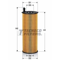 OL0831E TECNECO FILTERS Масляний фільтр