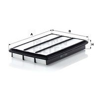 C 3766 MANN-FILTER Повітряний фільтр