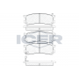 181382 ICER Комплект гальмівних колодок дисковий гальм