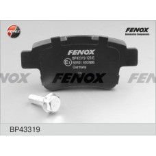 BP43319 FENOX КомплеК т гальмівних колодок, дискове гальмо
