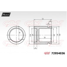 72954036 MAXTECH Поршень корпус скоби гальма