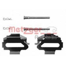 109-1168 METZGER Комплектуючі колодки дискового гальма