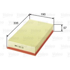 585121 VALEO Повітряний фільтр