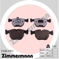 21486.990.1 ZIMMERMANN Комплект гальмівних колодок дисковий гальм