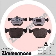 21486.990.1 ZIMMERMANN Комплект гальмівних колодок дисковий гальм