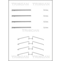 8105 251599 TRISCAN Комплектуючі колодки дискового гальма