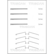 8105 251599 TRISCAN Комплектуючі колодки дискового гальма