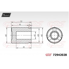 72942028 MAXTECH Поршень корпус скоби гальма