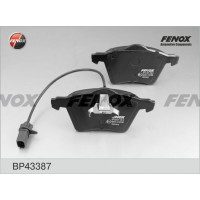 BP43387 FENOX Комплект гальмівних колодок дисковий гальм