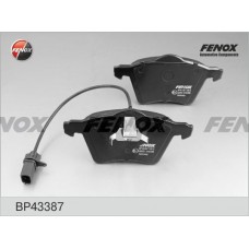 BP43387 FENOX Комплект гальмівних колодок дисковий гальм