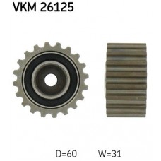 VKM 26125 SKF Паразитный / Ведущий ролик, Зубчастий ремінь