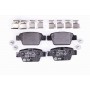 8DB 355 018-851 HELLA Комплект гальмівних колодок дисковий гальм