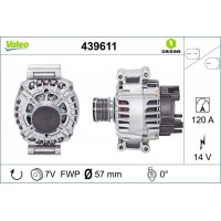 439611 VALEO Генератор