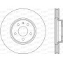 BDR2790.20 OPEN PARTS Гальмівний диск