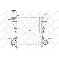 Интеркулер STELLOX 10-40081-SX