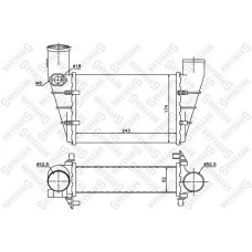Интеркулер STELLOX 10-40081-SX
