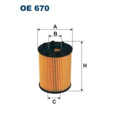 OE 670 FILTRON Масляний фільтр