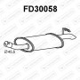 FD30058 VENEPORTE Глушник вихлопних газів кінцевий