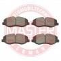 13046048842N-SET-MS MASTER-SPORT GERMANY Комплект гальмівних колодок дисковий гальм