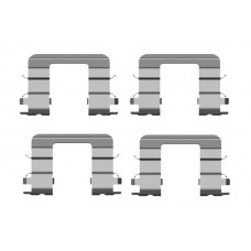 1 987 474 441 BOSCH Комплектуючі колодки дискового гальма