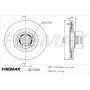 BD-7290 FREMAX Гальмівний диск