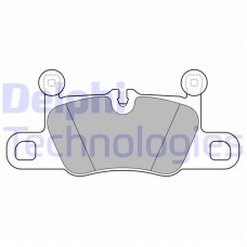 LP3614 DELPHI Комплект гальмівних колодок дисковий гальм