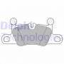 LP3614 DELPHI Комплект гальмівних колодок дисковий гальм